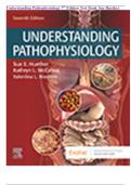 Understanding Pathophysiology 7th Edition TEST BANK by Sue Huether and Kathryn McCance. All Chapters 1-49