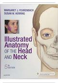TEST BANK Illustrated Anatomy of the Head and Neck 5th Edition Fehrenbach. All Chapters 1-12