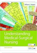 Understanding Medical Surgical Nursing 6th Edition Williams (1)