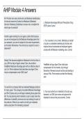 AHIP Module 4 Answers RATED A&plus; 2023&vert;2024 LATEST UPDATE 