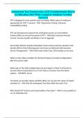 Automated Test Framework &lpar;ATF&rpar; Fundamentals Micro-Certification 2023 With Complete Solution&vert; Verified Answers