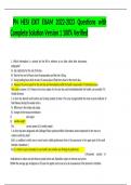  PN HESI EXIT EXAM 2022-2023 Questions with Complete Solution Version 1 100&percnt; Verified