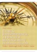 Ethics&comma; Jurisprudence and Practice Management in Dental Hygiene 3rd Edition&period; by Vickie Kimbrough and Charla Lautar RDH Ph&period;D