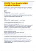NUR 650 Exam Questions With Complete Solutions RATED A&plus; 2023&vert;2024 UPDATE