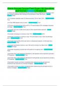 Xinnix Ground Course Final Exam 130 Questions and Correct Answers Graded A&plus;