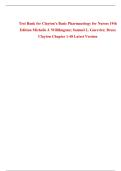 TEST BANK Clayton's Basic Pharmacology for Nurses 19th Edition Chapters 1-48