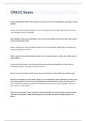 CPACC BUNDLED EXAMS 2023 WITH 100&percnt; CORRECT ANSWERS