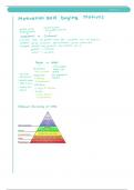 Marketing Grade 11-1st Year&comma; Maslows Hierarchy of Needs&comma; 