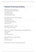 Petsmart  exam 2023 with 100&percnt; correct answers