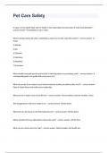 Petsmart  exam 2023 with 100&percnt; correct answers