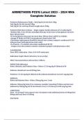 AIR METHODS EXAMS STUDY BUNDLE &lpar;2023 - 2024&rpar; COMPLETE SOLUTION