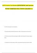 CETP Practice Test Review QUESTIONS And Answers WITH VERIFIED SOLUTIONS GRADED A&plus;