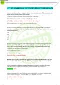 Ati Proctored exam maternal new-born Latest 2023 With Full and Revised Complete Solutions| Graded A+