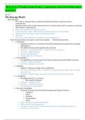 Med Surg 3 Study Guide Exam 1 questions and well elaborated answers