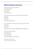 Medical Expense Insurance &vert; Questions and Answers&lpar;A&plus; Solution guide&rpar;