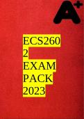 ECS2602 EXAM PACK 2023