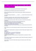 Epic AMB100 &ndash; 2023 Exam Questions with 100&percnt; Correct Answers &lpar;Complete Package&rpar;