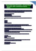 Texas State Exam Simulator - Life and Health Insurance &lpar;300&plus; Questions Practice Exam&rpar; Graded A&plus;