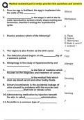 Medical assistant part 2 medca practice test questions and answers