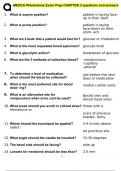 MEDCA Phlebotomy Exam Prep CHAPTER 3 questions and answers