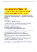 COKO Exam Study Deck 1 of  'clinical kinesiology', 'medical  conditions' and 'medications'. 