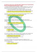 ATI MENTAL HEALTH A 2023/2024 PROCTORED EXAM 70 QUESTIONS WITH ANSWERS HIGHLITED STUDY GUIDE