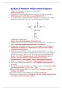 Chem Module_8 Actual  Problem With correct Answers