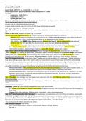 Advanced Medsurg Exam 1-4 Notes