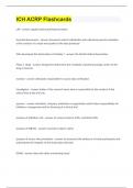 ICH ACRP Flashcards
