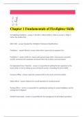 Chapter 1 Fundamentals of Firefighter Skills