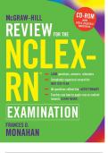 McGraw-Hill Review for the NCLEX-RN Examination 