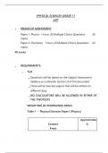 PHYSICAL SCIENCES-GRADE 11 IeBT