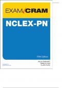     EXAM CRAM NCLEX-PN 5th Edition