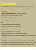 WGU D152 Inclusive Classroom Exam Questions and Answers &lpar;2023 &sol; 2024&rpar; &lpar;Verified Answers&rpar;
