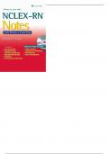 NCLEX-RN Notes Core Review And Exam Prep