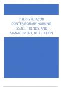 CHERRY & JACOB CONTEMPORARY NURSING ISSUES&comma; TRENDS&comma; AND  MANAGEMENT&comma; 8TH EDITION