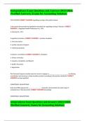 Jurisprudence Exam Questions and Answers &lpar;2023&sol;2024&rpar; &lpar;Verified Answers&rpar;&comma; Exams for Accounting Solutions