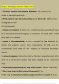 General Building Contractor &lpar;B&rpar; License Questions and Answers &lpar;2023 &sol; 2024&rpar; &lpar;Verified Answers&rpar;