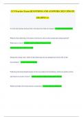 CCI Practice Exam QUESTIONS AND ANSWERS 2023 UPDATE GRADED A&plus;