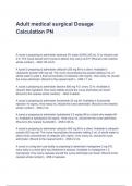 ATI PN Adult med surg Questions & Answers &lpar;A&plus; GRADED 100&percnt; VERIFIED&rpar;