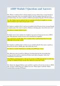 AHIP Module 5 Questions and Answers