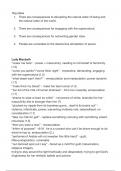Macbeth summary notes (grade 9)