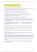 MIS 416 Exam 1 &lpar;100&percnt; Correct&rpar;