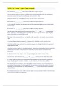 MIS 416 Exam 1 &lpar;A&plus; Guaranteed&rpar;