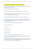 MIS 416 Exam 1 Quiz 2 & 3 &lpar;100&percnt; Errorless&rpar;