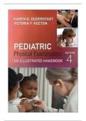 Test Bank For Pediatric Physical Examination 4th Edition By Karen G. Duderstadt||Chapter 1-20||ISBN-10, 0323831559||ISBN-13,978-0323831550||A+ guide.