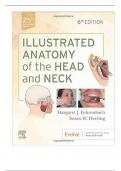 Test Bank For Illustrated Anatomy of the Head and Neck 6th Edition Fehrenbach||ISBN NO-10,0323613012||ISBN NO-13,978-0323613019||All Chapters 1-12||Complete Guide.