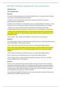 2023 AHIP Test Review Questions with 100&percnt; correct answers