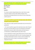 2023 AHIP REVIEW UNIT 1 MEDICARE BASICS Test Questions And Answers 100&percnt;Correct&sol;Verified Best Graded A&plus; 