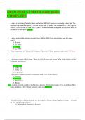 (2023) HESI A2 MATH study guide COMPLETE
